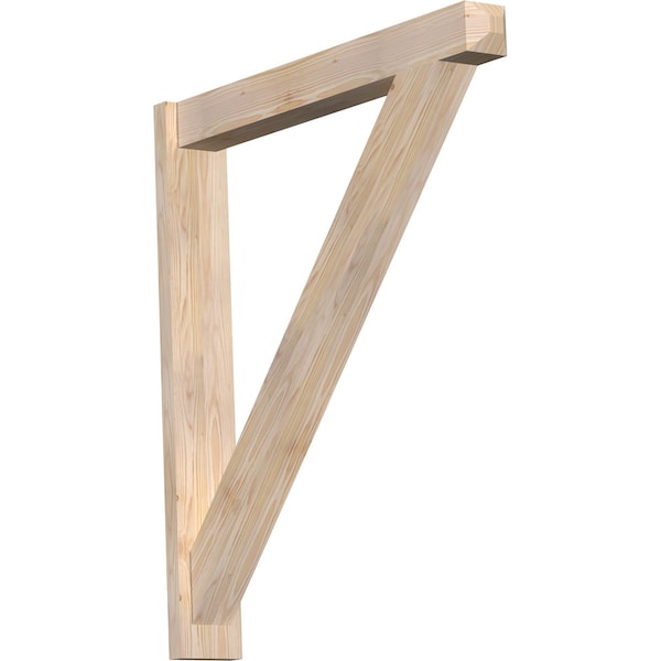 Ekena Millwork Traditional Craftsman Smooth Outlooker, Douglas Fir, 5 1/2"W x 38"D x 42"H OUT06X38X42TRA04SDF - main
